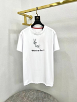 Nouveau T-shirt décontracté pour homme 2026, imprimé, respirant, en pur coton, doux pour la peau, T-shirt épais à manches courtes pour homme