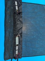 Écran LED CP5 Tapis Magique Volant, Rideau Vidéo LED Matriciel DMX512 pour Entrepôt