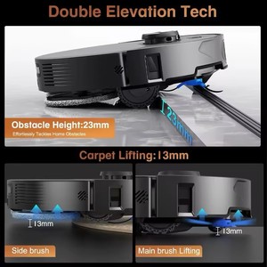 Intelligent sweeping robot with integrated sweeping, <b>mopping</b> and suction function, fully automatic household ultra-thin 3000Pa - Product Image 3