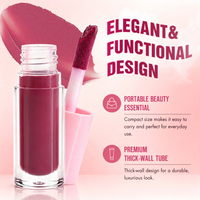 Rouge à lèvres liquide velours en gros, mousseux, mat, soyeux, léger, hydratant à l'acide hyaluronique, avec logo personnalisé, brillant à lèvres