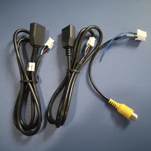 Universal Auto USB Backup Kamera Kabel Rückspiegel Stromkabel Baugruppe häufig verwendete Kabelbaum dreiteilige Kits