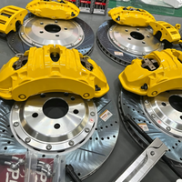 Vente d'usine - Kit de frein à 6 pistons avec disque de frein et étrier de frein de course pour Honda Civic, Toyota Yaris, Vios, Range Rover Sport
