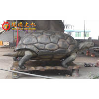 Simulation réaliste de vie réaliste, similaire à un Animal réaliste, tortue tortue, pour Aquarium, Zoo, parc d'attractions