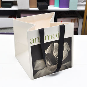 Mother's Day <b>Flowers</b> Bouquet Shop <b>Gift</b> Packaging <b>Bag</b> <b>Flower</b> Custom Paper <b>Bag</b> - Product Image 2