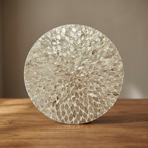 Manteles Individuales Modernos Hechos a Mano con Madreperla, Ecológicos, para Comedor Informal y Decoración del Hogar, de Vietnam - Product Image 3