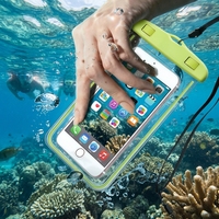 Pochette de téléphone étanche en PVC avec écran tactile, sac de plongée personnalisé