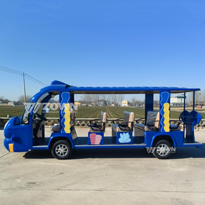 Bus électrique touristique durable de 23 places avec fenêtre panoramique pour les excursions touristiques - Product Image 3