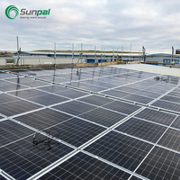 Panneaux solaires Sunpal, prix des panneaux solaires, mono 156 cellules, 425W 430W 435W 440W 445W 445, module photovoltaïque solaire 9BB Perc