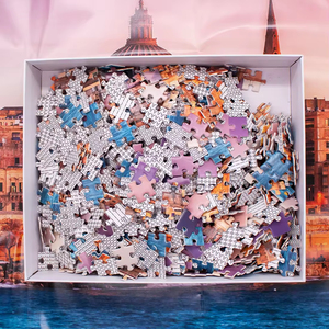 Boîte de puzzle en carton de haute qualité, faible MOQ, image personnalisée, puzzle de 1000 pièces, puzzle pour adultes, rompecabezas - Product Image 4
