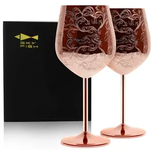 נירוסטה יין זכוכית חמוד Unbreakable מתכת גביעי נסיעות קמפינג בריכת מפואר ייחודי מגניב נייד חיצוני אירועים פיקניקים