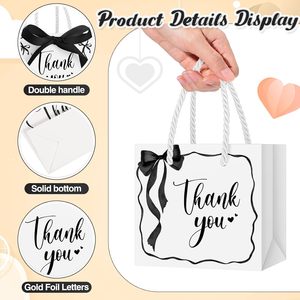 Customized Bow Pattern Luxury Jewelry Watches Souvenirs Wholesale Packaging White Paper <strong>Gift</strong> <strong>Bags</strong> <strong>Bulk</strong>