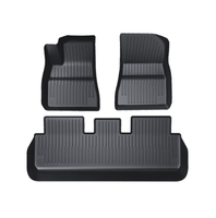 Tapis de voiture universels imperméables de haute qualité en TPE, tapis de voiture 5D en TPE écologiques