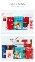 Sachet à fond plat en aluminium et Mylar imprimé par gravure, anti-odeur, avec fermeture éclair, pour emballage alimentaire de protéines de lactosérum YiXing Security