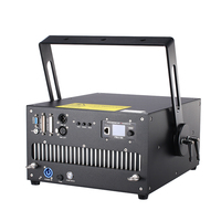 Plein couleur dj disco montrer 20w animation RGB 3in1 laser lumière avec FB4