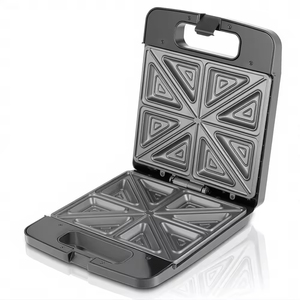 Household Portable Double-sided Heating Breakfast Grill Sandwich <b>Maker</b> Multifunctional Toaster Triangle Sandwich <b>Maker</b> - Product Image 3