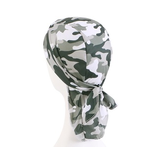 <span class=keywords><strong>Gorro</strong></span> de <span class=keywords><strong>Pirata</strong></span> Elástico de Camuflaje, Pañuelo para la Cabeza para Hombre y <span class=keywords><strong>Mujer</strong></span>, <span class=keywords><strong>Gorro</strong></span> de Hip Hop, Baile Urbano, Cinta para la Cabeza, Durag Transpirable - Product Image 2