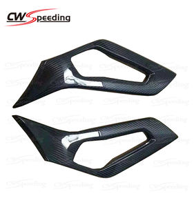 Poignée de porte en fibre de carbone pour <span class=keywords><strong>Lamborghini</strong></span> Aventador LP700-<span class=keywords><strong>4</strong></span> 2011-2015, intérieur - Product Image 2