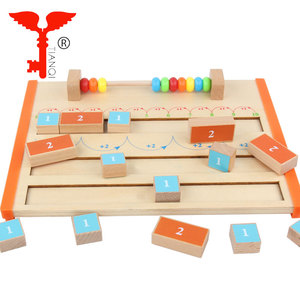 Juguetes para niños nuevo Digital cognitivo aritmética Ábaco aprendizaje Montessori juguete <span class=keywords><strong>de</strong></span> <span class=keywords><strong>madera</strong></span> - Product Image 3