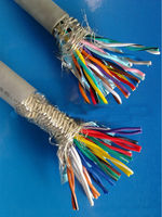 Cable de Control Apantallado H05VV5-F H07VV5-F RVVP 10 12 16 20 24 Hilos 0.2-0.75mm² Cobre PVC CE 300/500V 450/750V