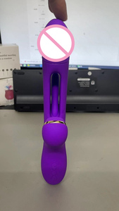 Vibrador Clitoral 3 en 1 con Funciones de Aplastamiento, Succión y Vibración, Juguete de Estimulación para Adultos de Color Morado para Mayor Placer - Product Image 3