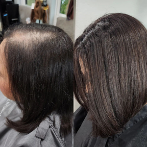 Đồ Trang Trí Đầu Cắt Tóc Mua Sắm Trực Tuyến Clj Alibaba De Cheveux 100% Tóc Giả Thẳng Xương Naturel 6X6 Nguyên Chất Malaysia Có Nắp Đậy - Product Image 3