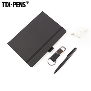 Juego <span class=keywords><strong>de</strong></span> Bolígrafos <span class=keywords><strong>de</strong></span> Regalo Empresarial con Logotipo Personalizado <span class=keywords><strong>de</strong></span> Alta Calidad al por Mayor, Bolígrafo Publicitario <span class=keywords><strong>de</strong></span> Plástico con Cuaderno, Llavero <span class=keywords><strong>de</strong></span> Cuero PU - Product Image 4