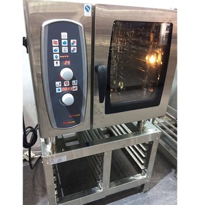 Grace-Quemador comercial francés para Pizza, parrilla para hornear pan, horno combinado eléctrico de acero inoxidable 201, 30-80 bandeja, 30-350 ℃, respetuoso con el medio ambiente - Product Image 2