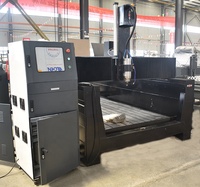 Router CNC 3D para Piedra, Máquina de Grabado de Mármol y Granito, Sierra de Puente CNC de 3 Ejes para Corte Vertical de Piedra