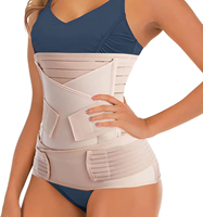 Faja de Soporte Abdominal Multiusos para Maternidad y Posparto, 3 en 1, Faja Postparto para Vientre y Cintura