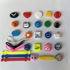 Amortisseurs de vibrations en silicone pour raquettes de <span class=keywords><strong>tennis</strong></span>, en stock transfrontalier, lot mixte, styles variés, anti-vibrations et antichocs pour le <span class=keywords><strong>tennis</strong></span> - Product Image 3
