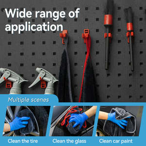 Toalla de Secado de 1300 Gsm, Toalla para Auto de 1400 Gsm, Toalla de Microfibra sin Bordes de 1200 Gsm, Paños de Microfibra Negros para Limpiar Ventanas - Product Image 5