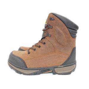 Resistente al calor de servicio pesado de hierro de los conductores de prueba de suela de goma de seguridad zapatos de trabajo zapatos con puntera de acero, botas de trabajo - Product Image 4