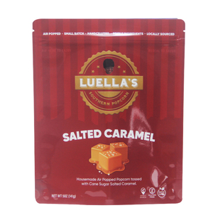 Bolsa de Embalaje Personalizada al por Mayor de Papel de Aluminio de Grado Alimenticio de Colores para Yogur y Queso, Bolsa Doypack <span class=keywords><strong>con</strong></span> Ventana - Product Image 4