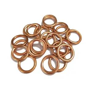 flat copper washer non asbestos copper ring