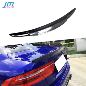 De fibra de carbono Spoiler trasero alas para Jaguar XF XFL 2016-2020 un estilo de FRP de Spoiler tronco