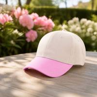 Casquettes de baseball unisexe, couleur crème, visière six panneaux, vierges, personnalisables avec logo, vente en gros, douces, brossées, pastel, streetwear