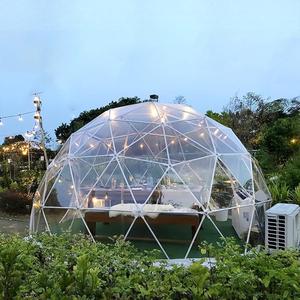 Tenda Bubble House PVC Transparan Bulat Modern Empat Musim Tahan Air Tinggi Satu Kamar Tidur untuk Katering Hotel Homestay - Product Image 1