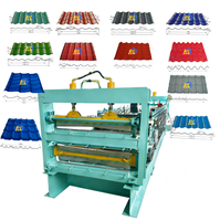 Machine de formage à froid pour tôles d'acier colorées à trois couches, machine de formage à froid pour tôles de fer, machine de formage à froid pour tôles métalliques