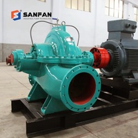 Machine de pompe à eau haute pression 200m3/h capacité de mer pompe centrifuge axiale à Double volute aspiration à coque ouverte pour le contrôle des inondations