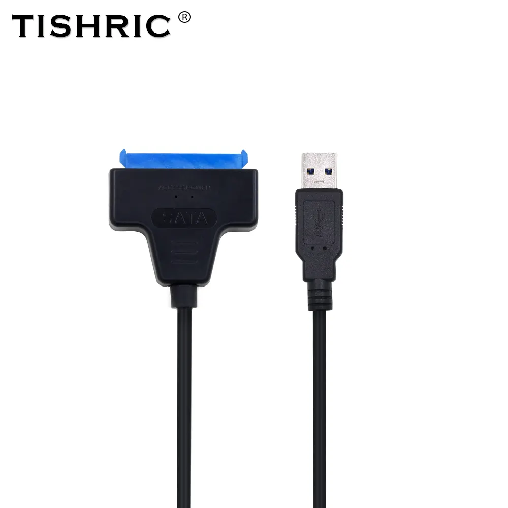 Tishric SATA Để USB3.0 Để 7 15 22pin Cáp Điện Bên Ngoài Cho 2.5 SSD HDD Ổ Đĩa Cứng SSD Chuyển Đổi 5Tb 6Gbps