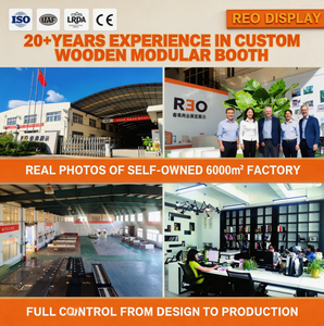 Fabricantes de Stands de Exhibición, Stand Publicitario de Madera, Stand de Exhibición para Ferias Comerciales, Stand Modular Fácil de Montar - Product Image 3