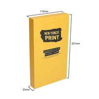 Boîte rigide personnalisée avec doublure en éponge, papier artistique, laminage mat, boîtes en papier pour protecteurs d'écran de téléphone portable, accessoires