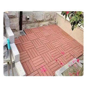 Revêtement de sol en plastique moderne antidérapant à assembler soi-même pour balcon, installation par clips - Product Image 1