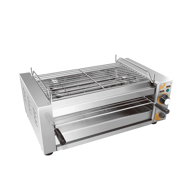 Commerciale Multi-funzionale Portatile Elettrico A Infrarossi Rotante Barbecue Grill BBQ