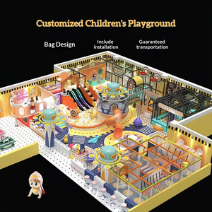 Parque Infantil Comercial Interior en Oferta con Tobogán para Niños, Equipo de Juego Suave Directo de Fábrica con Piscina de Pelotas para Centros Comerciales - Product Image 2