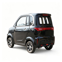 Quadricycle Électrique Fermé L6e BP à Basse Vitesse, Moteur à Onde Sinusoïdale 1200W, Mini Véhicule Électrique 4 Roues avec Toit Ouvrant et Frein à Disque, Autonomie 70-90km