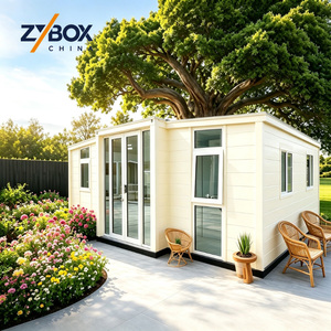 Casa contenedor expandible A1 ignífuga para jardín, casa prefabricada modular para Israel, Jordania, Líbano, Unidad Mediterránea - Product Image 1