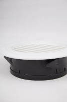 Couvercle de ventilation de conduit de plafond rond en plastique ABS évent moderne pour système CVC pour usage de bureau