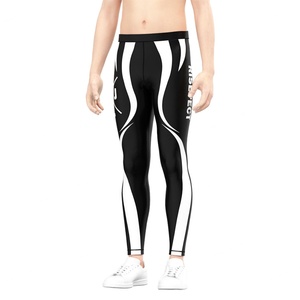 กางเกงรัดรูปผู้ชายสำหรับกีฬาประสิทธิภาพสูง ผ้าแห้งเร็ว ระบายอากาศได้ดี เหมาะสำหรับการฝึก MMA การต่อสู้ การตี และฟิตเนส - Product Image 5