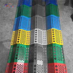 Một Đỉnh Windbreak <span class=keywords><strong>Net</strong></span> Hàng Rào/Bụi Đàn Áp Tường/Hàng Rào Gió Đục Lỗ Làm Từ Bảng Thép Mạ Kẽm - Product Image 2